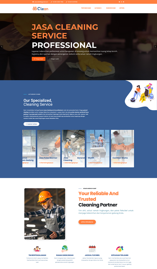 88clean – Solusi Cleaning Service Profesional Anda